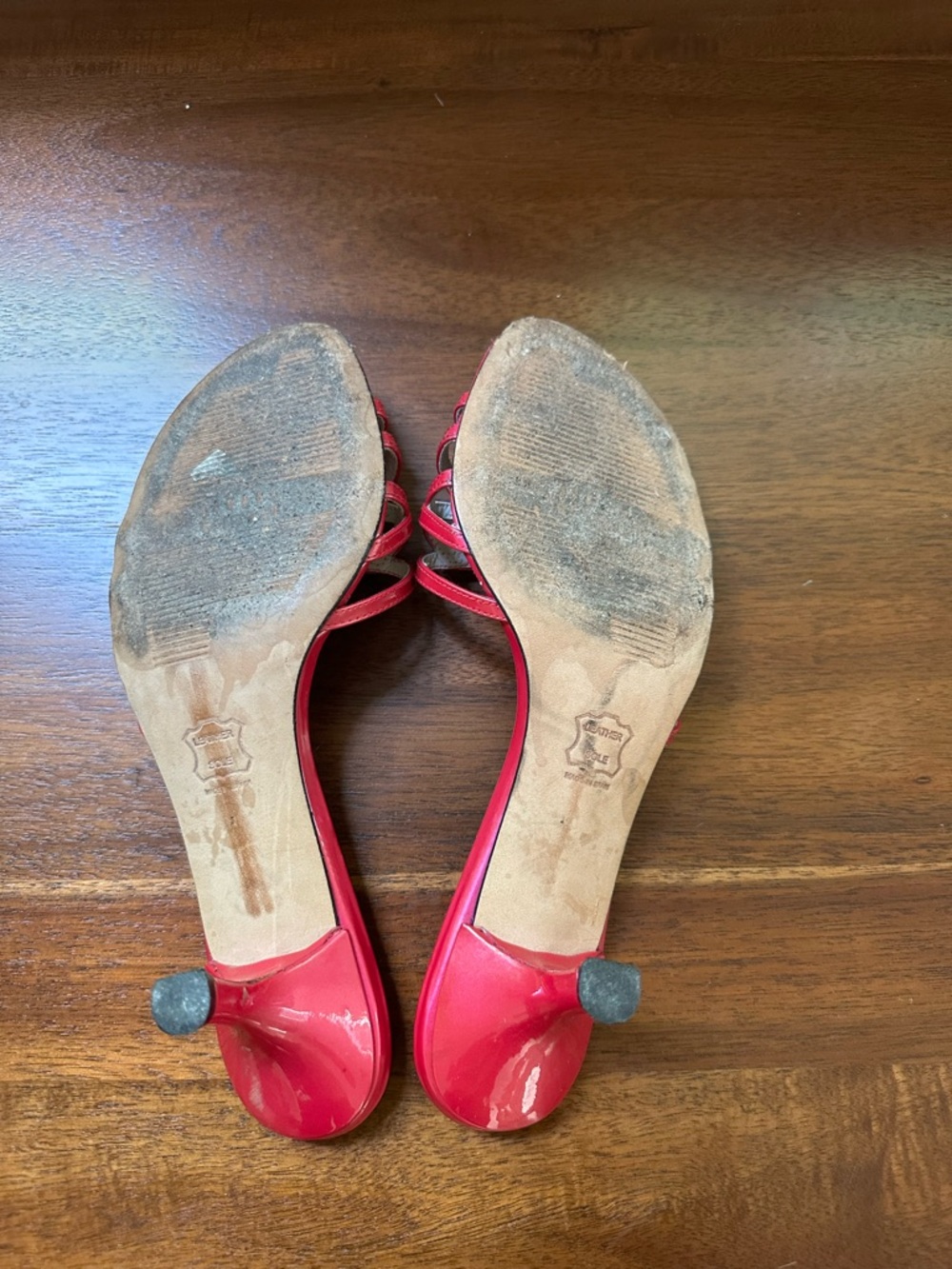 RARE Stuart Weitzman Hot Pink Strappy Kitten Heels - Picture 5 of 5
